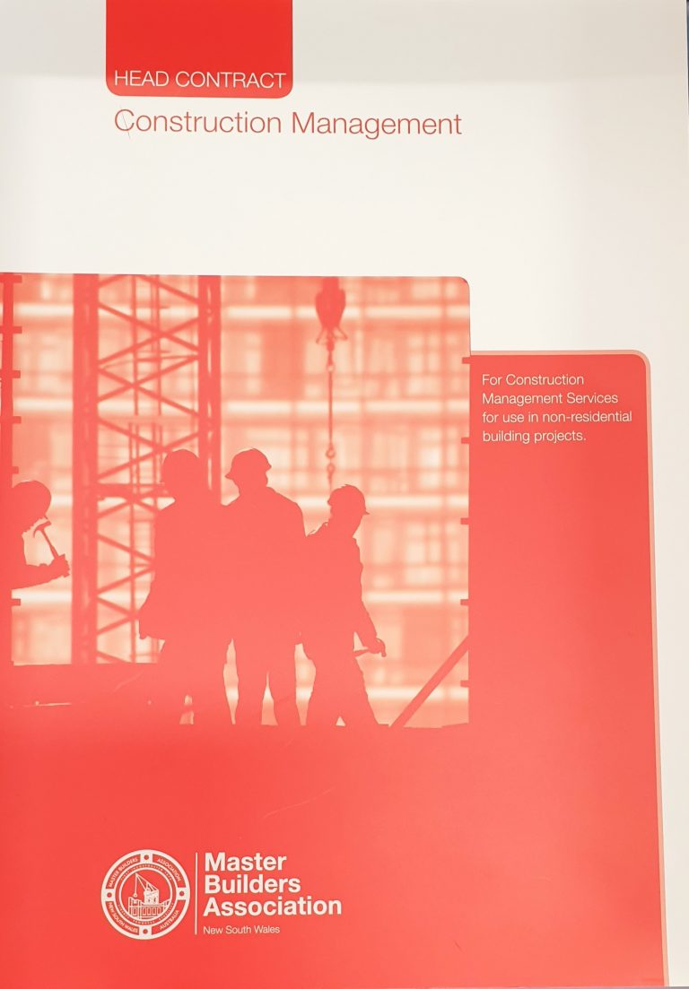 Contracts – Master Builders ACT